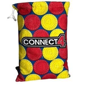 NWOT Hasbro Game CONNECT 4 Backpack Beach Towel Set Tote Bag 58” X 58”